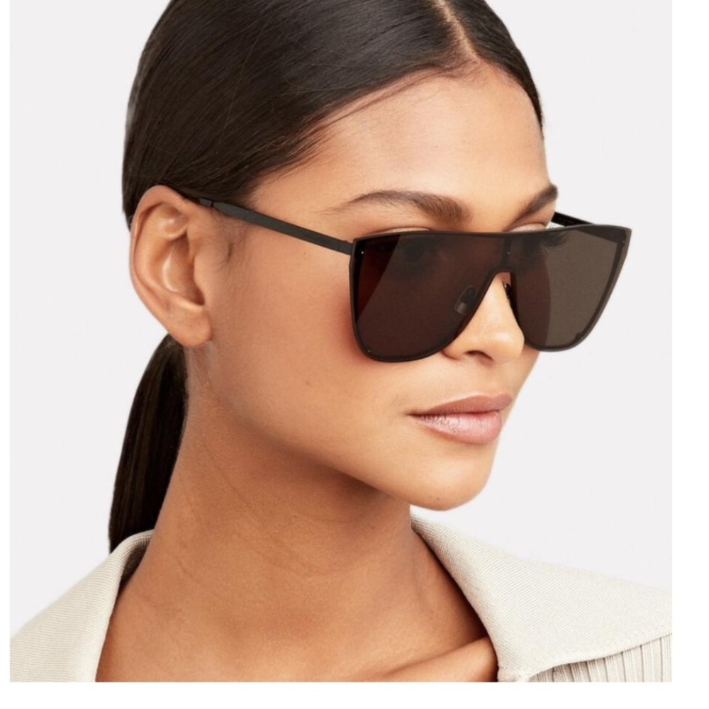 Authentic Saint Laurent New Wave SL 1-B MASK Sunglasses